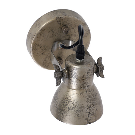 WALL LAMP FLORENZA 1 LIGHT ANTIQUE SILVER-2