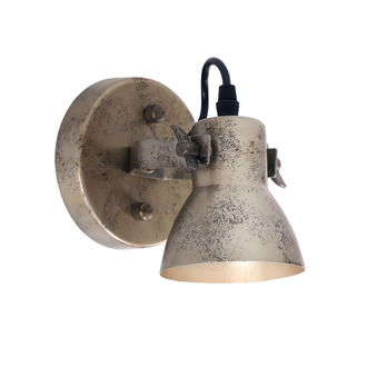 WALL LAMP FLORENZA 1 LIGHT ANTIQUE SILVER