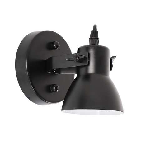 WALL LAMP FLORENZA 1 LIGHT BLACK-3
