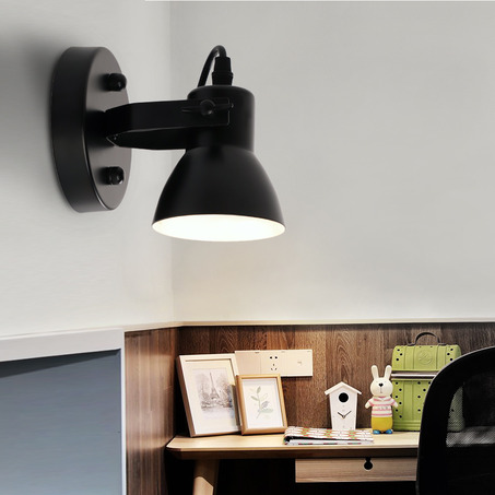 WALL LAMP FLORENZA 1 LIGHT BLACK-10