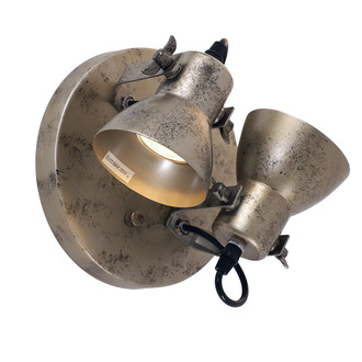 WALL LAMP FLORENZA 2 LIGHTS ANTIQUE SILVER