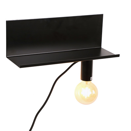 WALL LAMP GIOVANNI 1 LIGHT BLACK-1