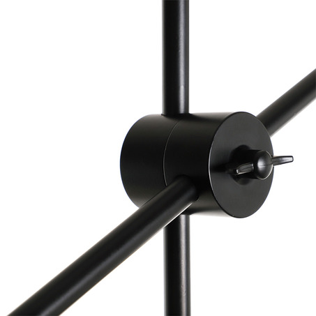 PENDANT LAMP HELSINGBORG 5 LIGHTS LARGE BLACK + GOLD-5