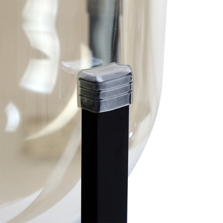TABLE LAMP LARINO AMBER GLASS-1