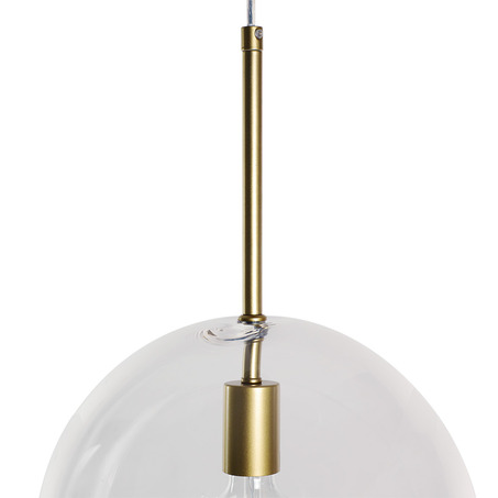 PENDANT LAMP RIVALUSSO BLACK + CLEAR GLASS-7