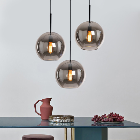 HANGLAMP RIVALUSSO ZWART + FUME GLAS-1
