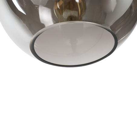 HANGLAMP RIVALUSSO ZWART + FUME GLAS-5