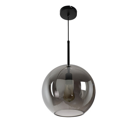 HANGLAMP RIVALUSSO ZWART + FUME GLAS-6