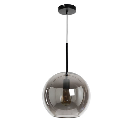 HANGLAMP RIVALUSSO ZWART + FUME GLAS-7