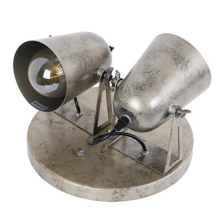 WALL LAMP RIVERA 2 LIGHTS ANTIQUE SILVER-3