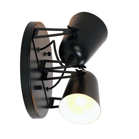 WALL LAMP RIVERA 2 LIGHTS BLACK-3