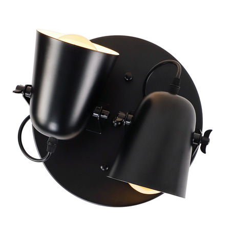 WALL LAMP RIVERA 2 LIGHTS BLACK-5
