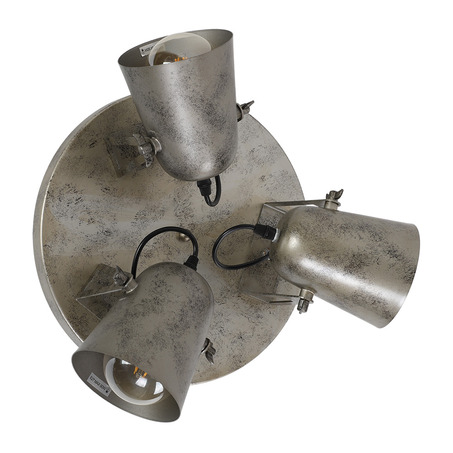 WALL LAMP RIVERA 3 LIGHTS ANTIQUE SILVER-2