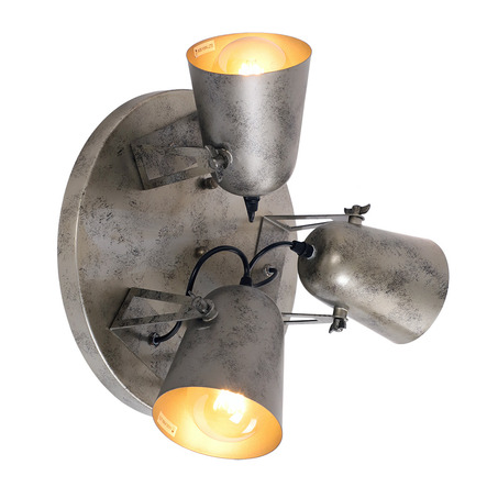 WALL LAMP RIVERA 3 LIGHTS ANTIQUE SILVER-4