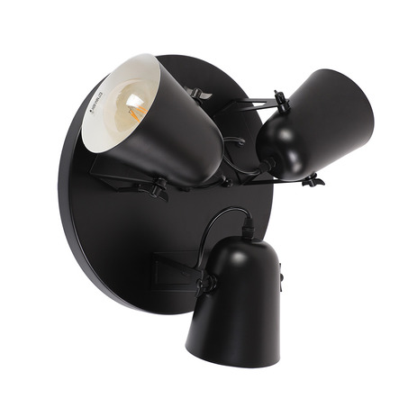 WALL LAMP RIVERA 3 LIGHTS BLACK-3
