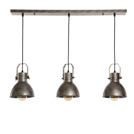 PENDANT LAMP SOPHIA 3 LIGHTS ANTIQUE SILVER-4