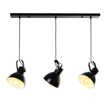 PENDANT LAMP SOPHIA 3 LIGHTS BLACK-3
