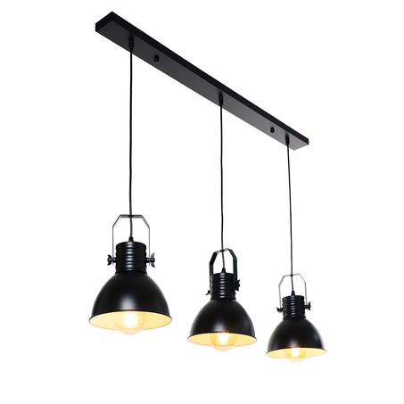PENDANT LAMP SOPHIA 3 LIGHTS BLACK-1