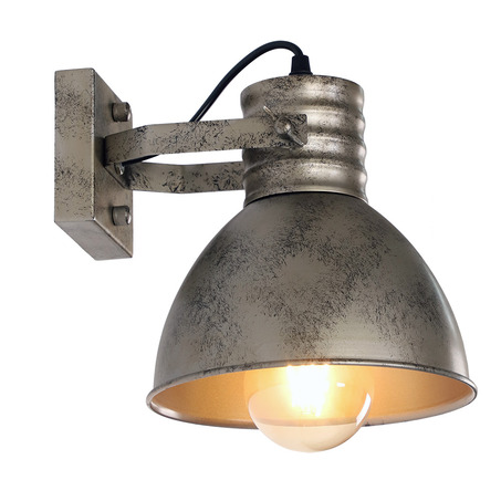 WALL LAMP SOPHIA 1 LIGHTS ANTIQUE SILVER-4