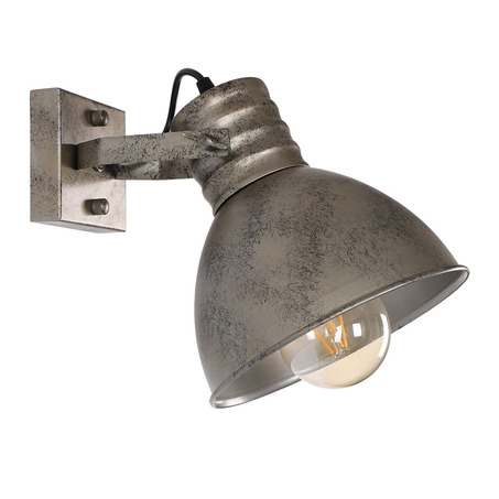 WALL LAMP SOPHIA 1 LIGHTS ANTIQUE SILVER-1