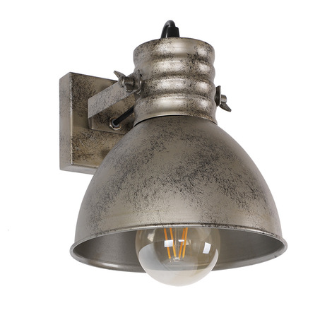 WALL LAMP SOPHIA 1 LIGHTS ANTIQUE SILVER-3