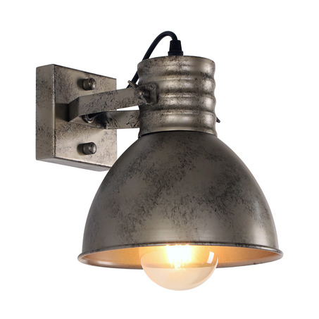 WALL LAMP SOPHIA 1 LIGHTS ANTIQUE SILVER-5