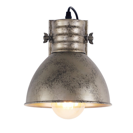 WALL LAMP SOPHIA 1 LIGHTS ANTIQUE SILVER-6