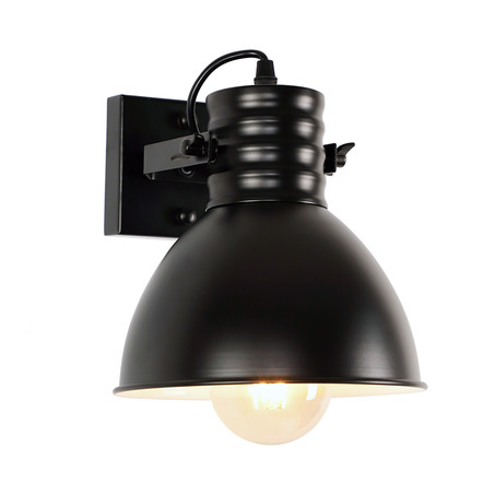 WALL LAMP SOPHIA 1 LIGHTS BLACK-2