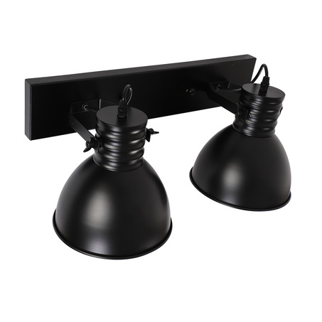 WALL LAMP SOPHIA 2 LIGHTS BLACK-1
