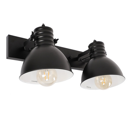 WALL LAMP SOPHIA 2 LIGHTS BLACK-2
