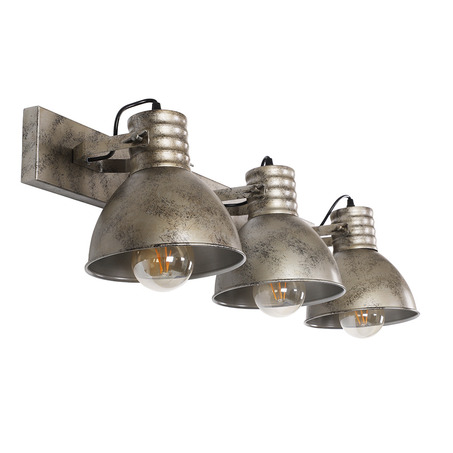 WALL LAMP SOPHIA 3 LIGHTS ANTIQUE SILVER-4