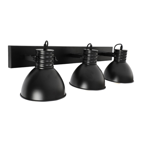 WALL LAMP SOPHIA 3 LIGHTS BLACK-1