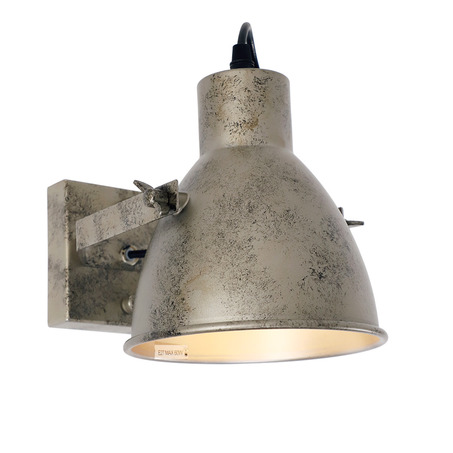 WALL LAMP VERONICA 1 LIGHT ANTIQUE SILVER-4