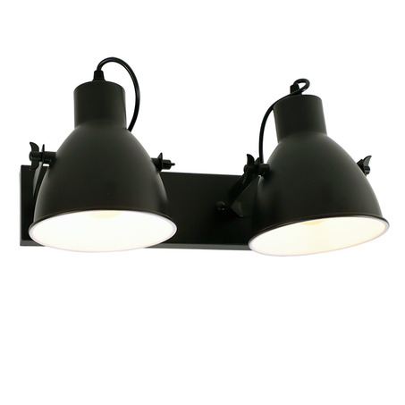 WALL LAMP VERONICA 2 LIGHTS BLACK-2