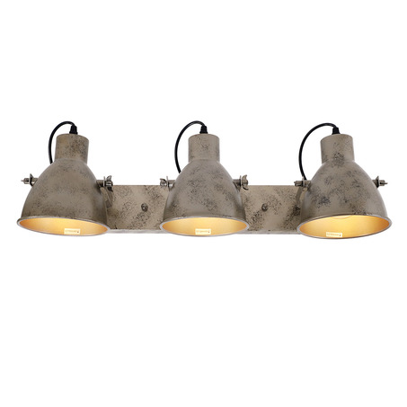 WALL LAMP VERONICA 3 LIGHTS ANTIQUE SILVER
