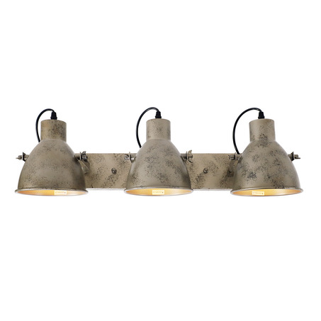 WALL LAMP VERONICA 3 LIGHTS ANTIQUE SILVER-2