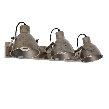 WALL LAMP VERONICA 3 LIGHTS ANTIQUE SILVER-5