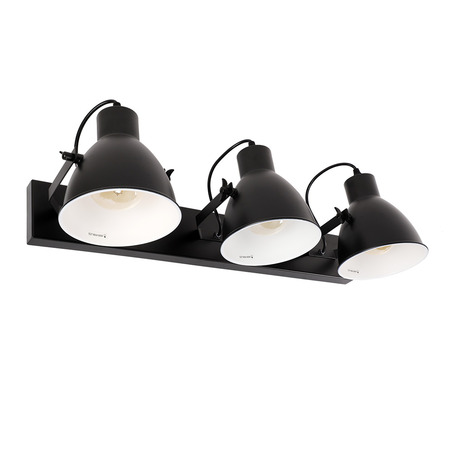 WALL LAMP VERONICA 3 LIGHTS BLACK-5