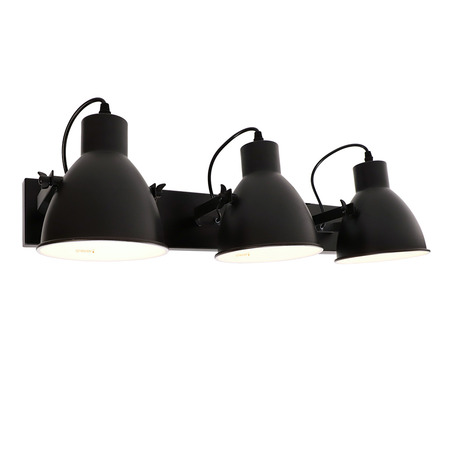 WALL LAMP VERONICA 3 LIGHTS BLACK-2