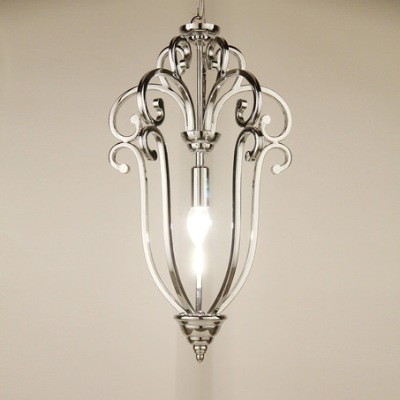 PENDANT LAMP FLORENCE 1 LIGHT SHINY CHROME-1