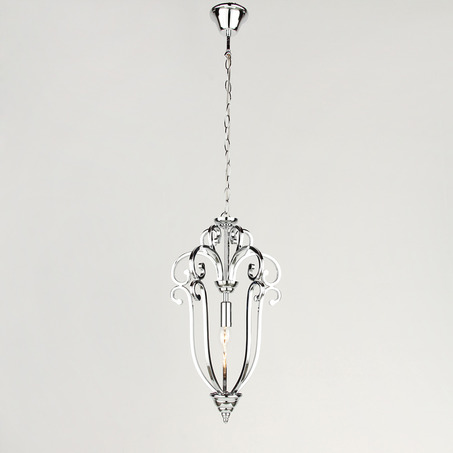 PENDANT LAMP FLORENCE 1 LIGHT SHINY CHROME-10