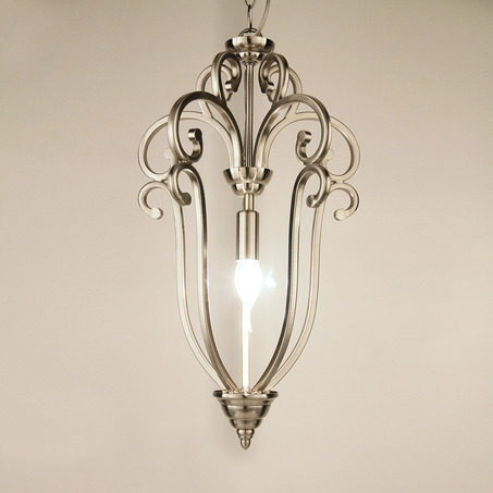 PENDANT LAMP FLORENCE 1 LIGHT NICKEL SATIN-1