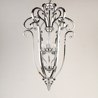 PENDANT LAMP FLORENCE 3 LIGHTS SHINY CHROME