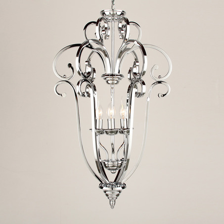 PENDANT LAMP FLORENCE 3 LIGHTS SHINY CHROME-8