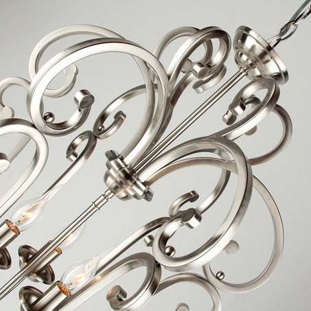 PENDANT LAMP FLORENCE 3 LIGHTS NICKEL SATIN-2