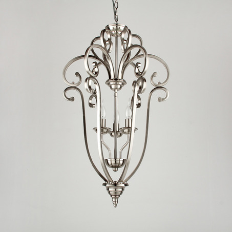 PENDANT LAMP FLORENCE 3 LIGHTS NICKEL SATIN-9