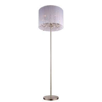 FLOOR LAMP MEREL 5 LIGHTS + WHITE SHADE