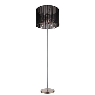 FLOOR LAMP MEREL 5 LIGHTS + BLACK SHADE