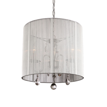 PENDANT LAMP MEREL 3 LIGHTS + GREY SHADE