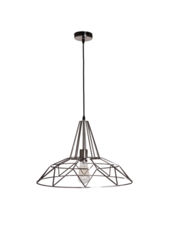 PENDANT LAMP KAYA 50 CM NICKEL SATIN